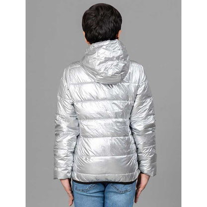 RedTape Silver Jacket for Boy | Comfortable & Durable