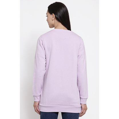 MODE by RedTape Women's Lilac Sweatshirt