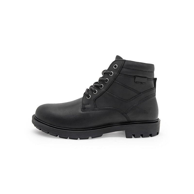 Genuine Leather Ankle Length Boots for Men | Soft Cushioned Insole, Slip-ResisTance, Dynamic Feet Support, Arch Support & Shock Absorption