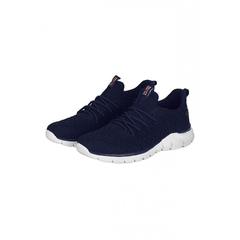 Men Navy Walking Shoes