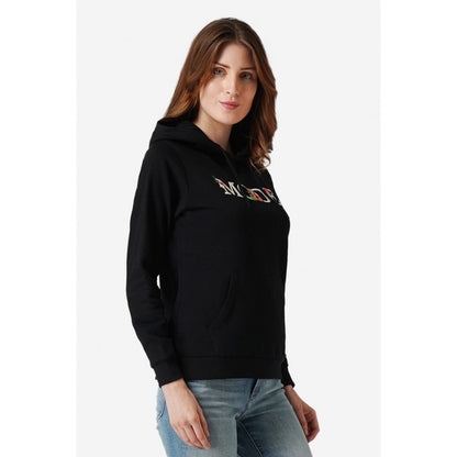 Women Black Hoodie