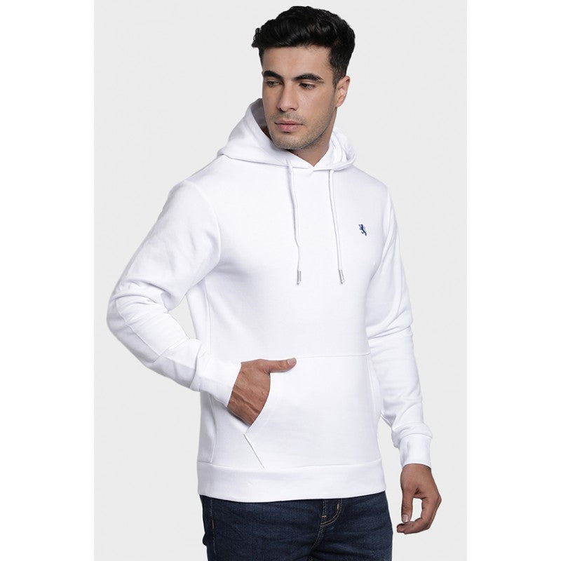 Mens White Hoodie