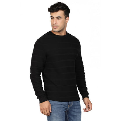 Mens Black Sweater