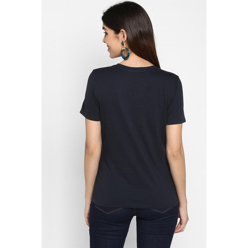 Women Navy T Shirt