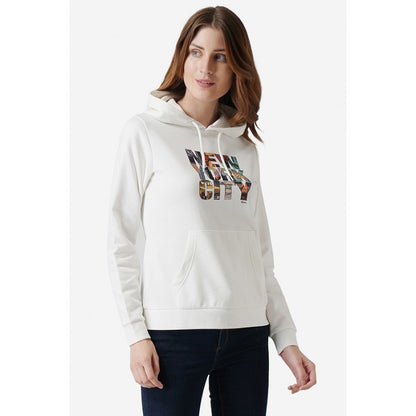 Women Off White Hoodie