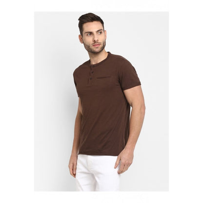 Mens Brown T Shirt