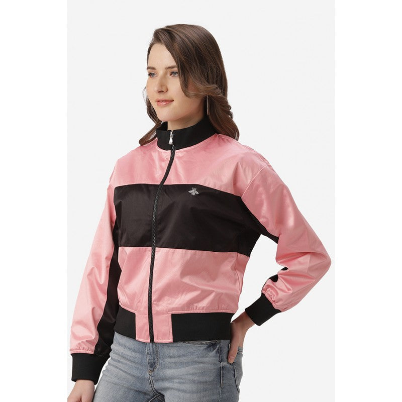 Women Pastel Pink Jacket