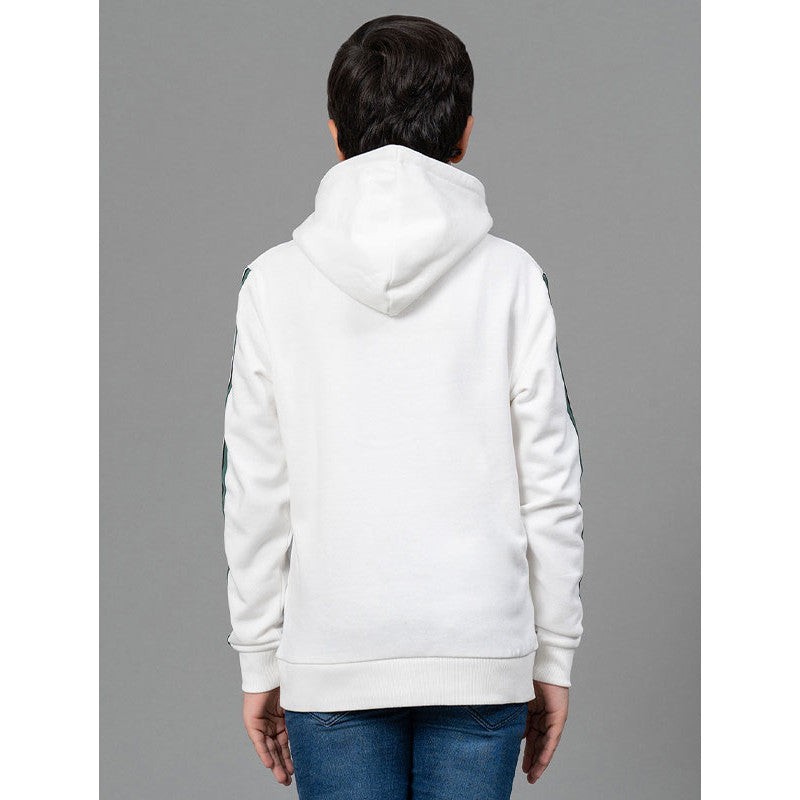 RedTape Off White Hoodie for Boy | Comfortable & Durable