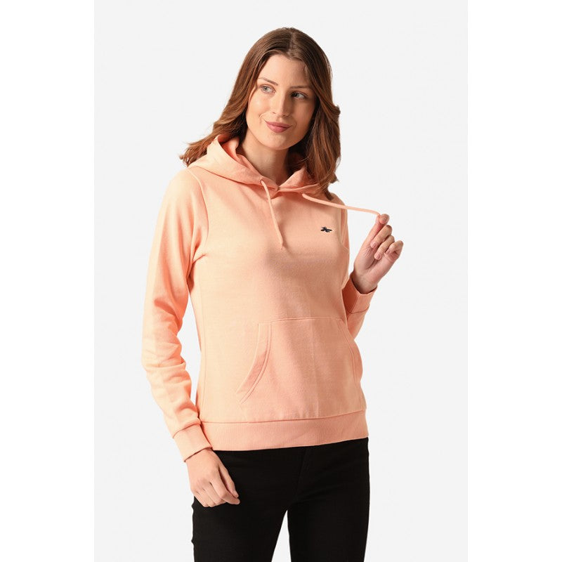 Women Salmon Hoodie