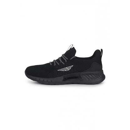 RedTape Men Black Walking Shoes