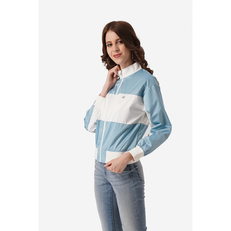 Women Pastel Blue Jacket