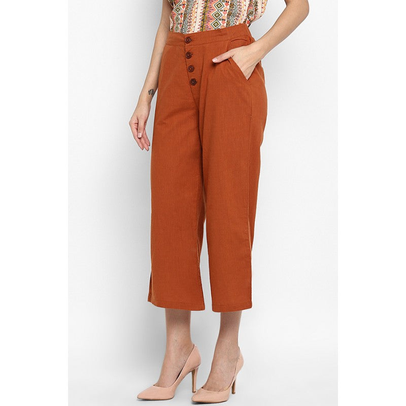 Women Rust Pant