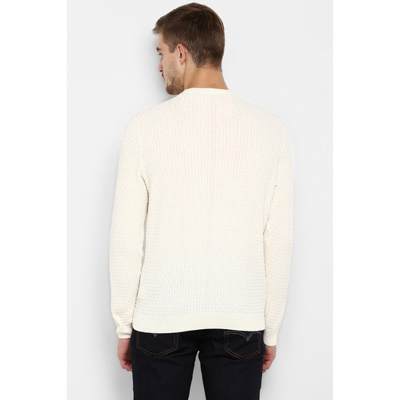 Mens Off White Sweater