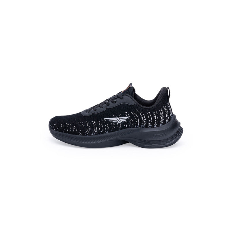 Men's Black/White Walking Shoes