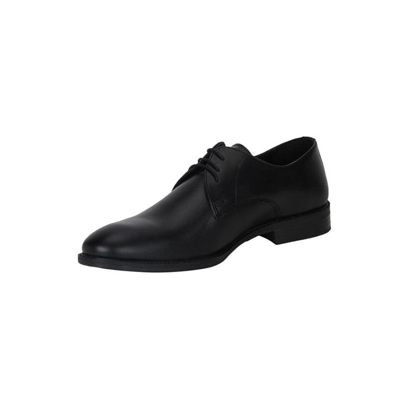 Men Black Derby Shoes