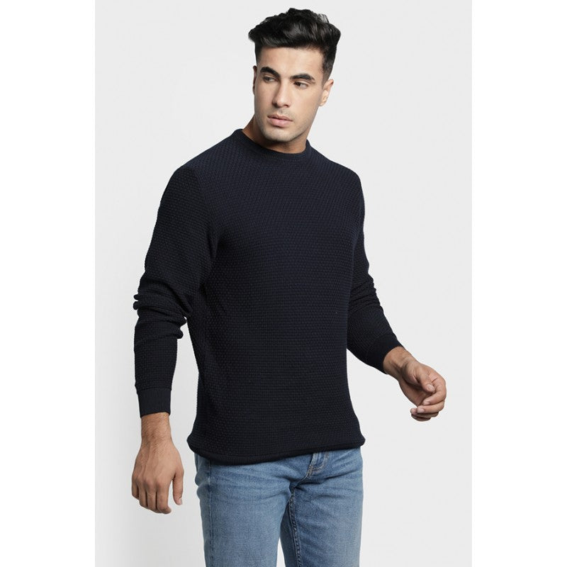 Mens Navy Sweater