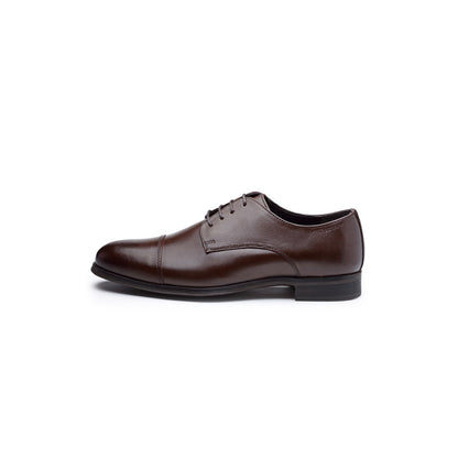 RedTape Men's Brown Derby Shoes