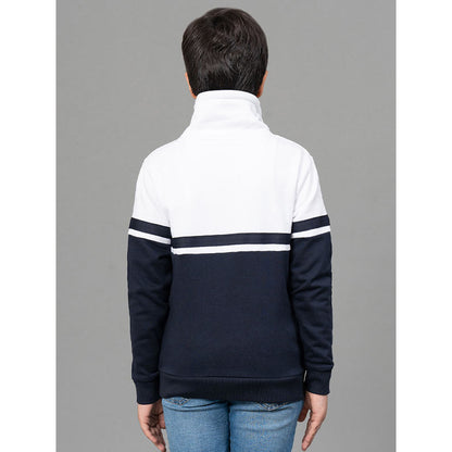 RedTape White Sweatshirt for Boys | Warm and Comfortable