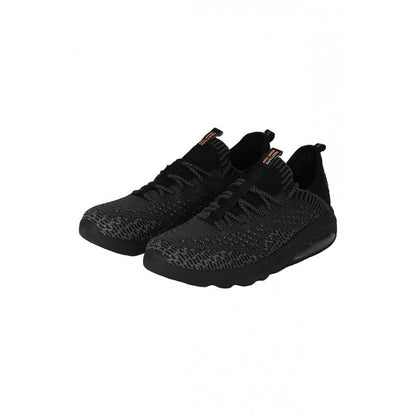 RedTape Men Black Walking Shoes