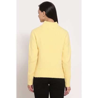 MODE by RedTape Women's Yellow Sweater