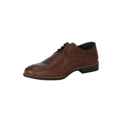 Bond Street by RedTape Men Tan Derby Shoes