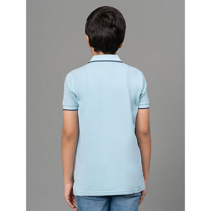 RedTape Air Force Blue T-Shirt for Boys | Comfortable and Durable