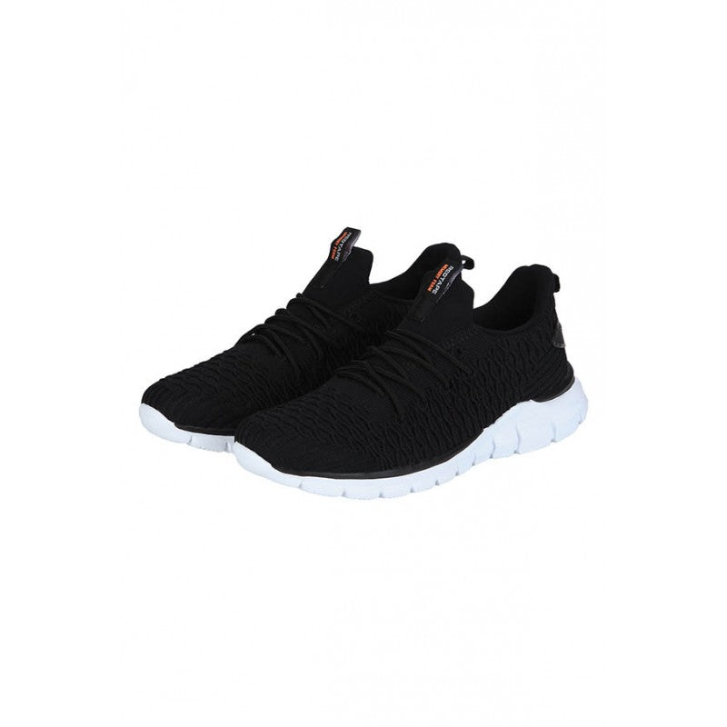 Men Black Walking Shoes