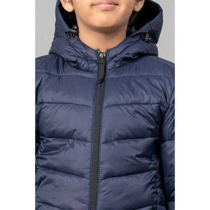 RedTape Kids Unisex Navy Padded Jacket