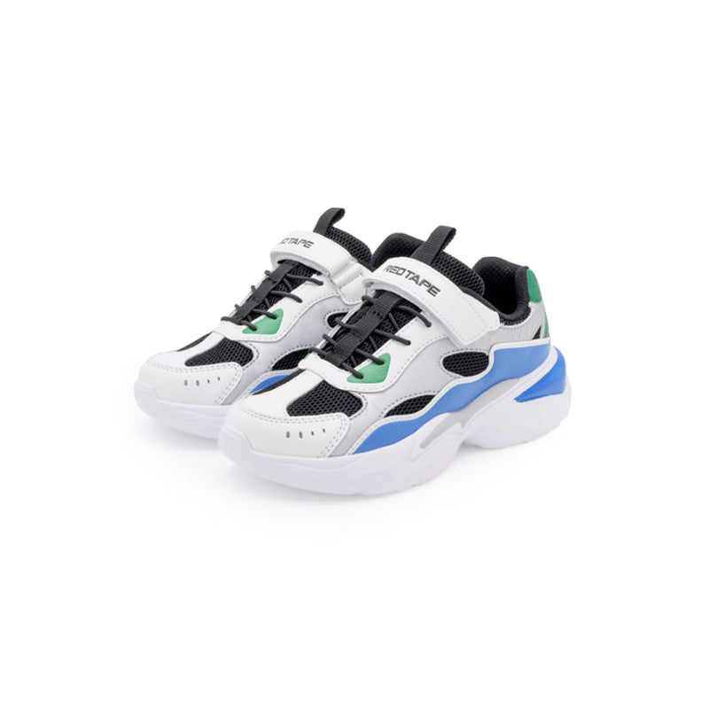 RedTape Kids-Unisex White Walking Shoes