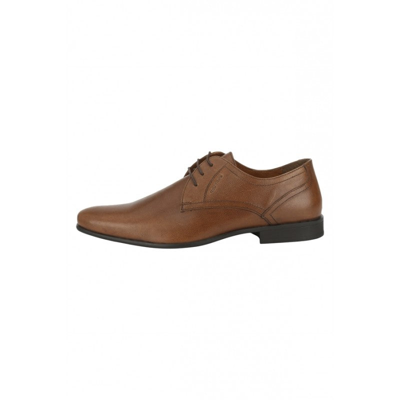 RedTape Men Tan Derby Shoes