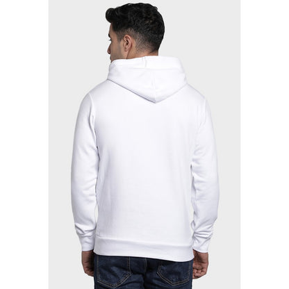 Mens White Hoodie