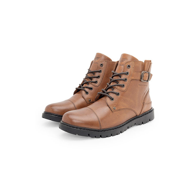 Genuine Leather Ankle Length Boots for Men | Soft Cushioned Insole, Slip-ResisTance, Dynamic Feet Support, Arch Support & Shock Absorption