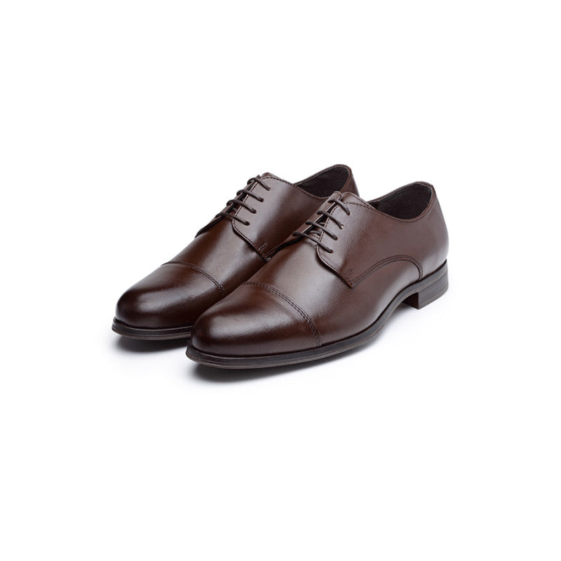 RedTape Men's Brown Derby Shoes