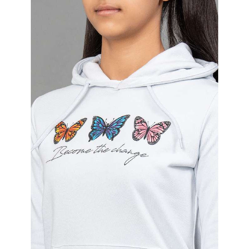Light Blue Hoodie for Girls