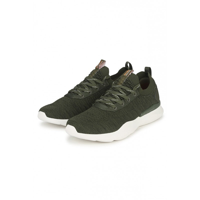 Men Olive Walking Shoes