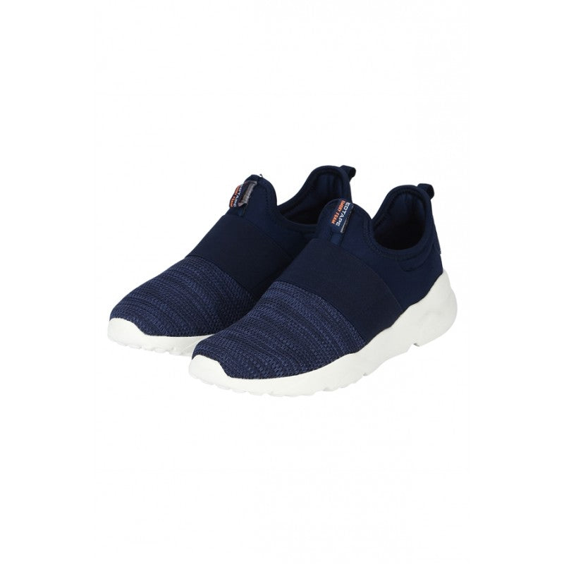 Men Navy Walking Shoes