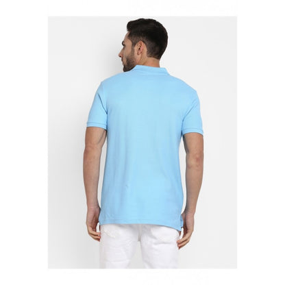 Mens Sky Blue T Shirt