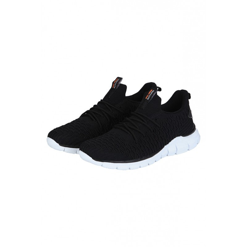 Men Black Walking Shoes