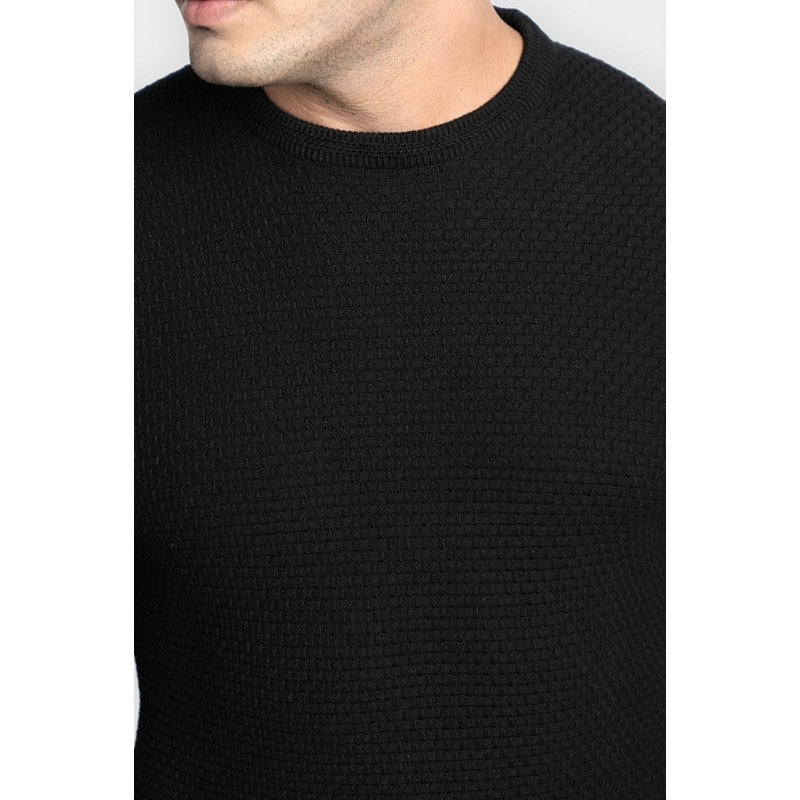 Mens Black Sweater