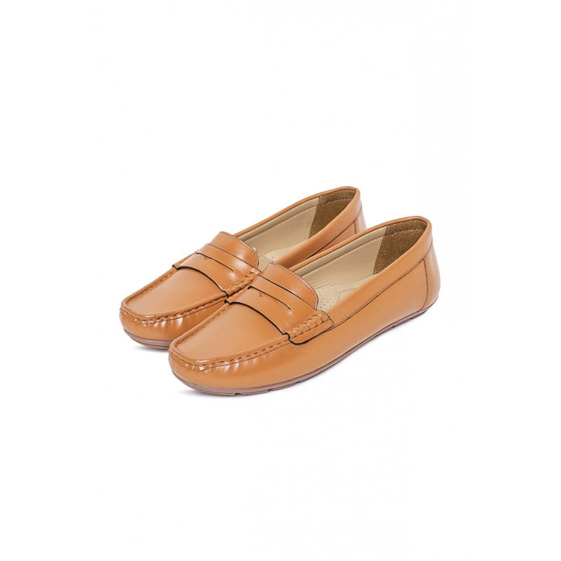 MODE by RedTape Women Tan Moccasins