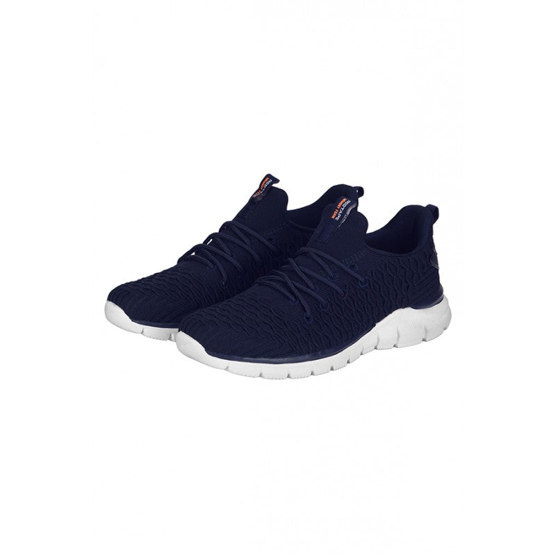 Men Navy Walking Shoes