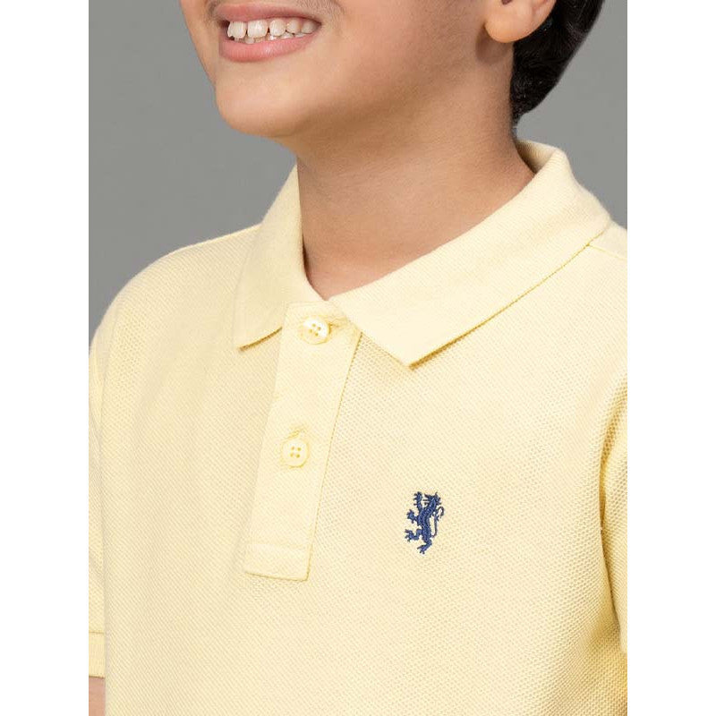 Lemon Yellow T-Shirt for Boys