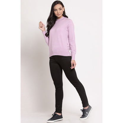 MODE by RedTape Women's Lilac Sweater