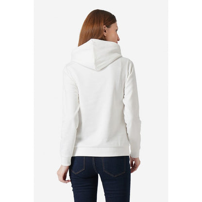 Women Off White Hoodie