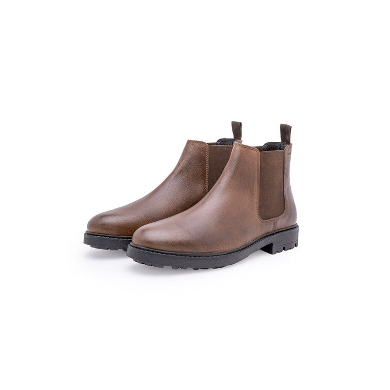Genuine Leather Chelsea Boots for Men | Slip-On & Durable