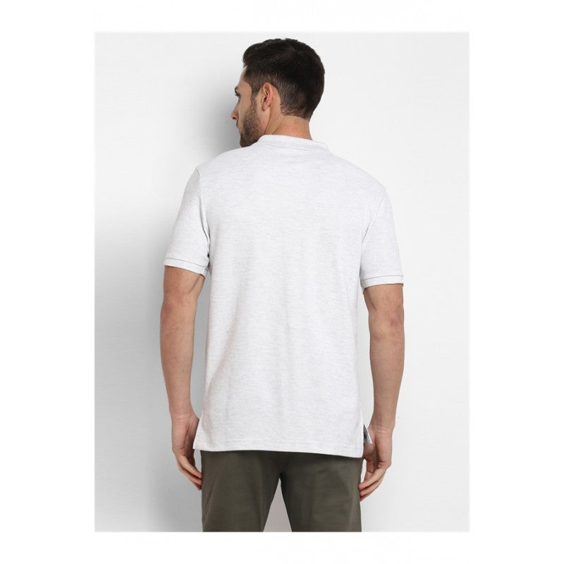 Mens Off White Melange T Shirt