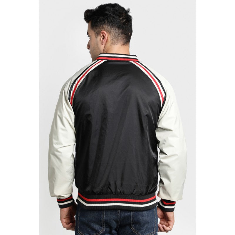 RedTape Black Reversible Men's Jacket