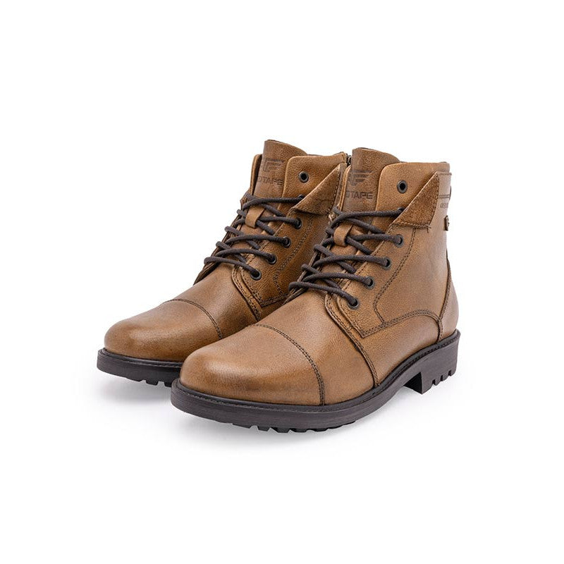 Genuine Leather Ankle Length Boots for Men | Soft Cushioned Insole, Slip-ResisTance, Dynamic Feet Support, Arch Support & Shock Absorption