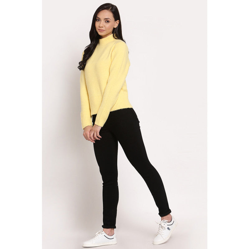 MODE by RedTape Women's Yellow Sweater