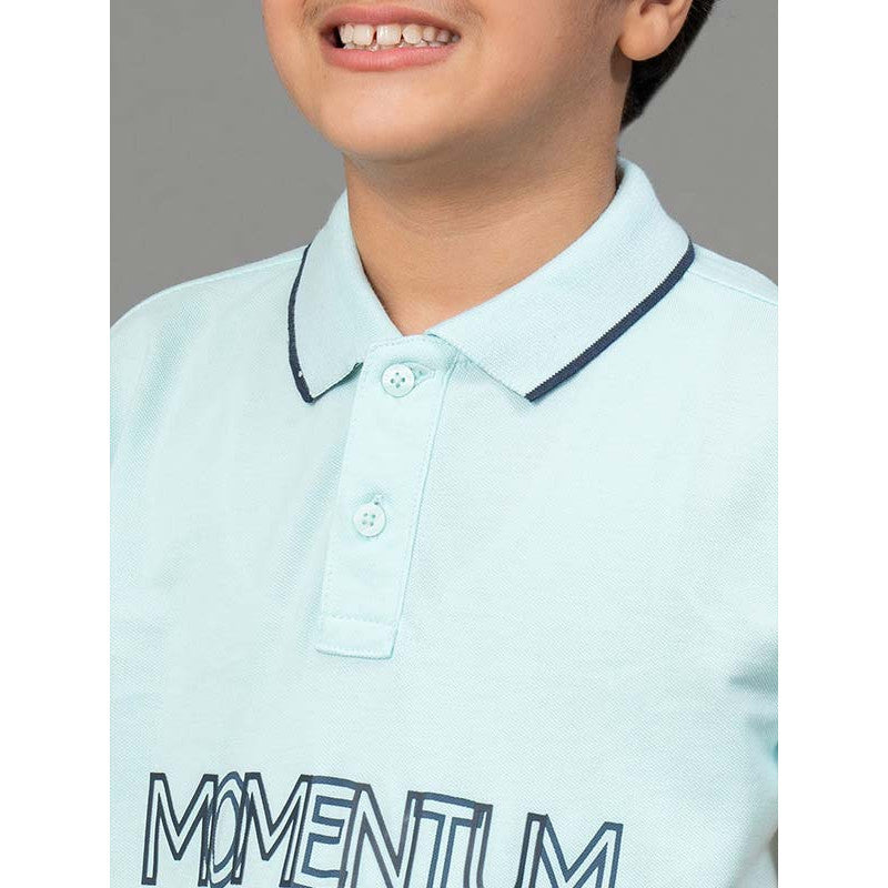 RedTape Arctic Blue T-Shirt for Boys | Comfortable and Durable